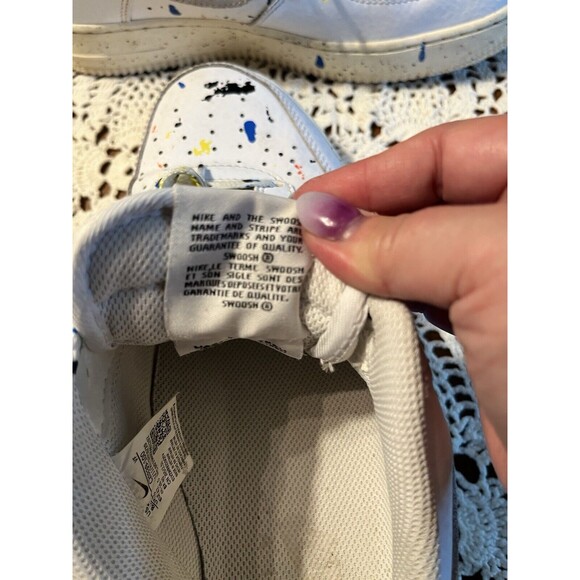 Size 8.5 - Nike Air Force 1 '07 LV8 Paint Splatter - Picture 2 of 7